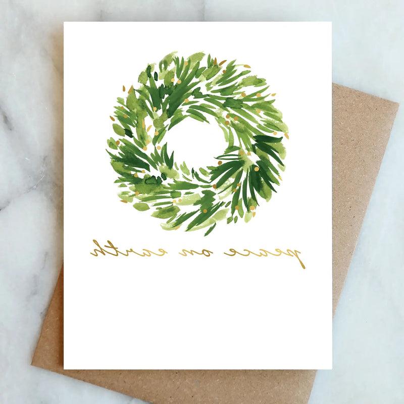 Peace on Earth Holiday Card