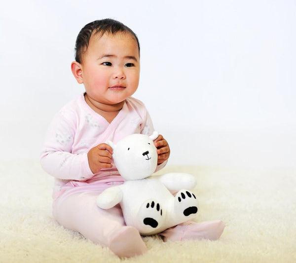 Polar Bear Organic Cotton Stuffed Toy