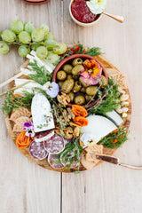 Maple Leaves Cookies on a cheese plate at a Santa Barbara Picnic | Slate Catering | Danielle Motif Photography