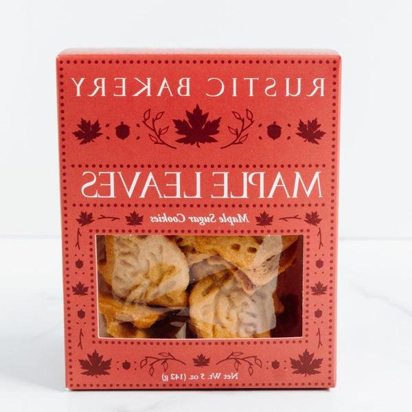 Maple Leaves Maple Sugar Cookies