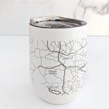 Map of the San Diego Insulated Wine Tumbler